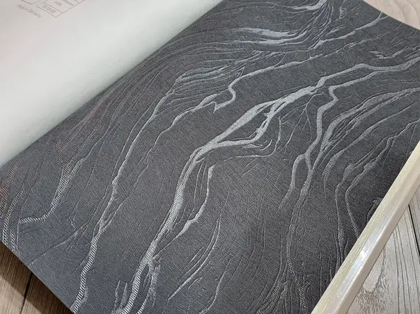 tapet living decorativa gri inchis