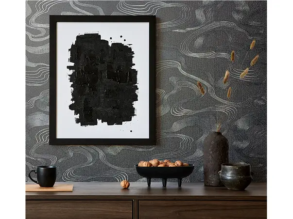 tapet living gri inchis marburg