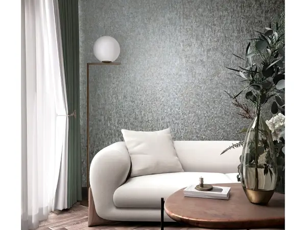 tapet living maro cu model geometric romburi marburg ritus