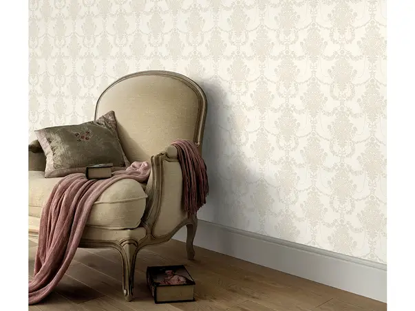 tapet living model clasic crem versaille 1028702
