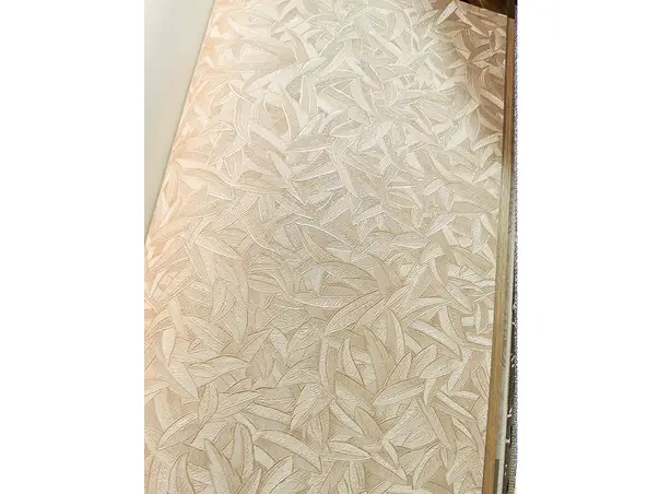 tapet lux efect metalic crem