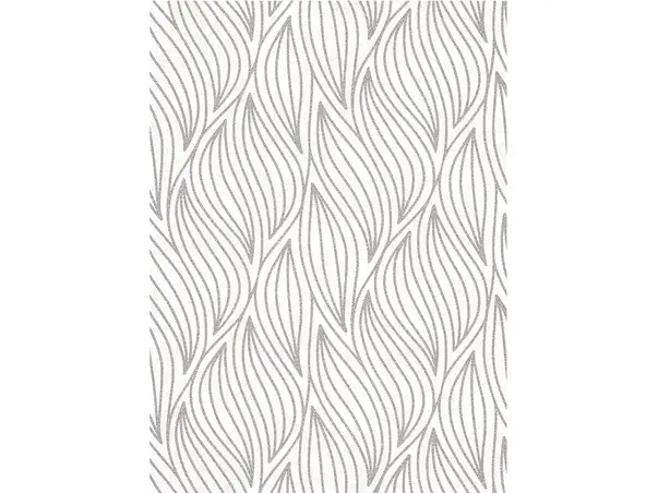 tapet modern alb cu model geometric argintiu carat 1006314