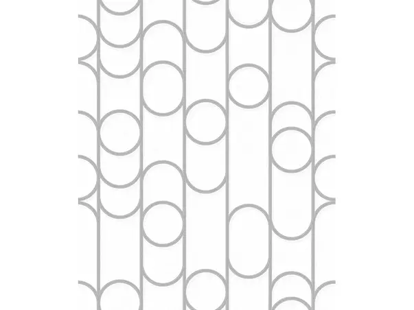 tapet modern alb ugepa model geometric argintiu galactik m24000