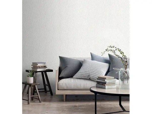 tapet modern alb ugepa model geometric galactik 574729