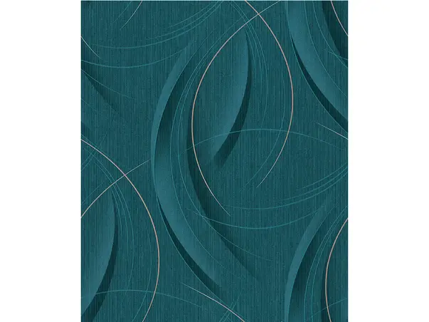 tapet modern albastru cu model geometric