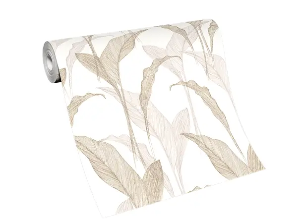 tapet modern bej erismann elle decoration