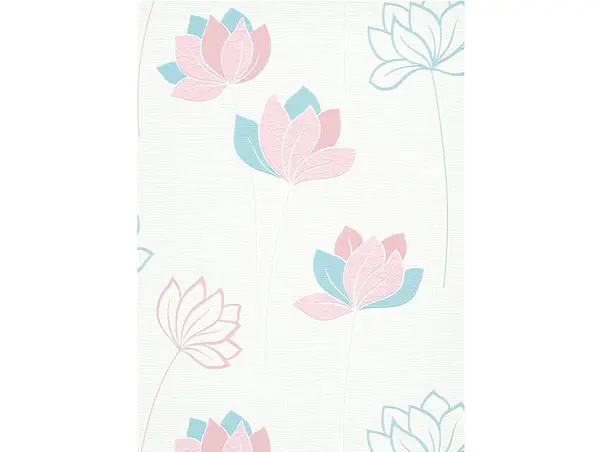 tapet modern erismann flori stilizate pastel novara 1011705