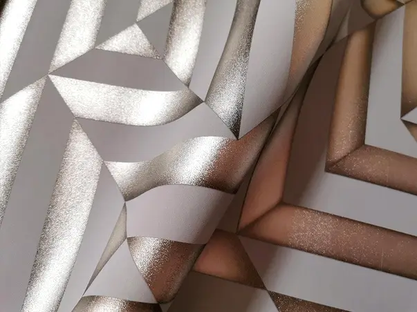 tapet modern gri auriu L85808