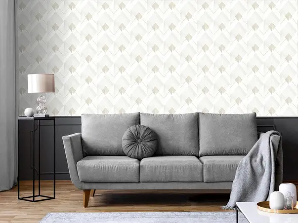 tapet modern gri deschis