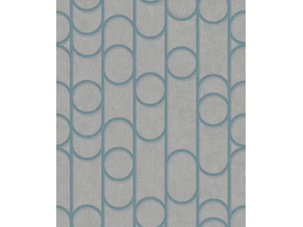 tapet modern gri ugepa model geometric albastru galactik m24009