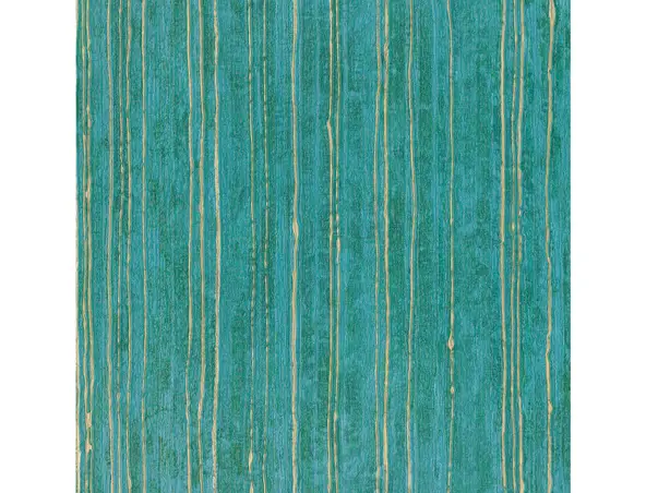 tapet modern verde turcoaz cu dungi aurii aurum 57703