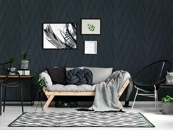 tapet negru model modern erismann 1003315