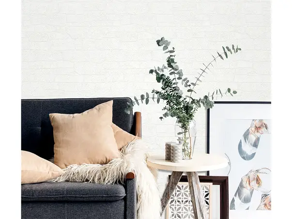 tapet piatra alba cu sclipici