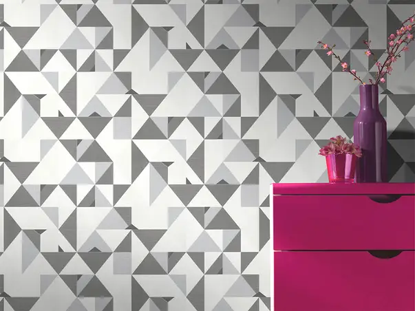 tapet triunghiuri gri