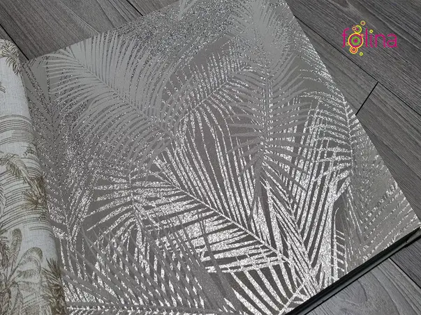 tapet ugepa cu frunze argintii