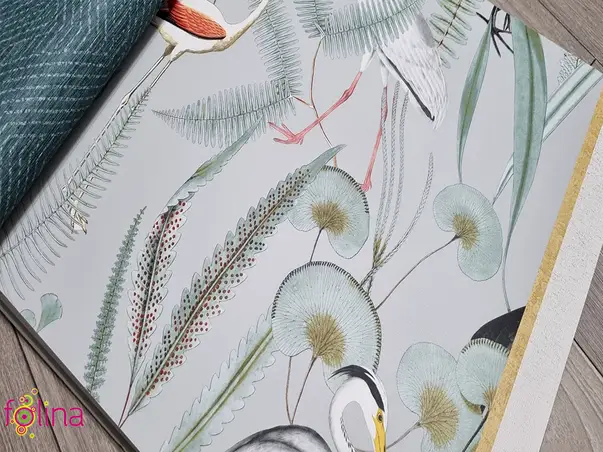 tapet ugepa vernil cu pasari