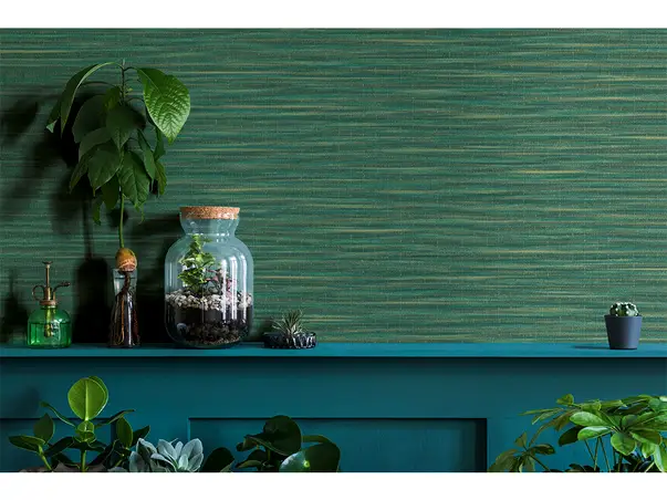 tapet verde botanica 33317