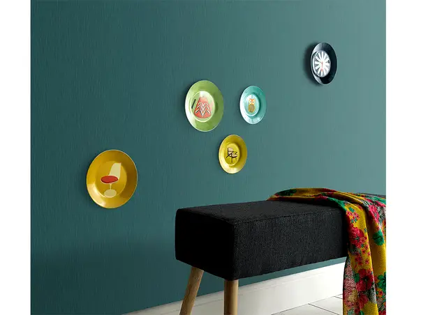 tapet verde living dormitor hol birou