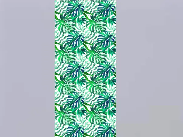 tapet vlies frunze verzi tropical