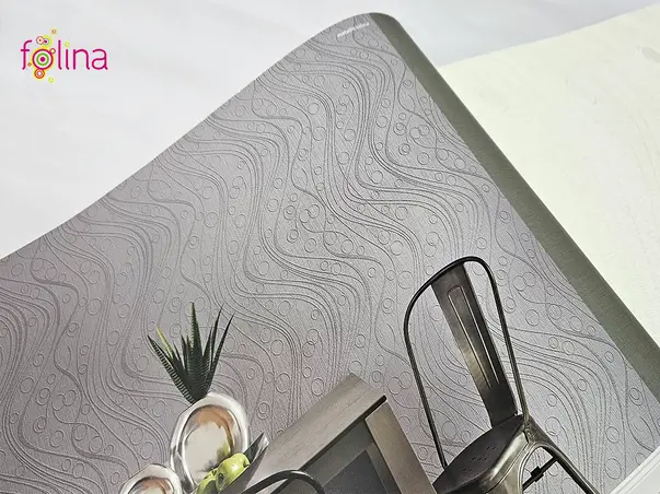 tapet vlies vopsibil cu model cercuri marburg 9456