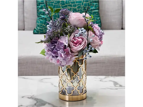 vaza aurie 20 cm inaltime