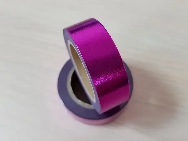 washi tape mov metalic