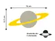 Oglinda-acrilica-model-saturn-planeta-argintiu-auriu-x5-8182