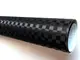 autocolant negru grid carbon