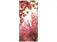 autocolant-pentru-usa-flori-roz-blossom-7388