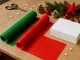 autocolant rosu si verde pentru decoratiuni craciun