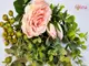 buchet-flori-artificiale-trandafiri-roz-si-eucalipt-8137