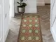 covor antiderapant din vinil traversa cu model ceramica persana 70 cm latime s06