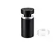 distantier semnalistica inox negru mat 12x25 mm folina