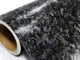 folie auto carbon forjat negru