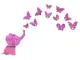 sticker-oglinda-roz-elefant-si-fluturi-9259