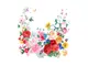 sticker-perete-decor-floral-multicolor-6742