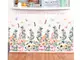 sticker-perete-flori-pastel-watercolor-folina-bordura-decorativa-3485