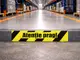 sticker podea atentie la prag folina 100 30 cm 10668