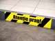 sticker podea atentie la prag folina 100 30 cm 1088