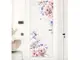 stickere-flori-decor-roz-mov-5557