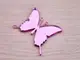 stickere-fluturi-roz-din-oglinda-acrilica-8634