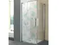 Folie cabină duş, Folina, sablare cu imprimeu țestoase și corali, rolă de 100x210 cm