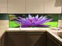Autocolant perete Lotus, Folina, model floral mov, rola de 200x80cm