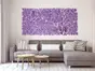 Oglindă decorativă Flower Blossom, Folina, culoare mov, dimensiune oglindă 200x93 cm