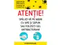 Stickere Spălați-vă pe mâini 70x50cm, Folina, set 2 stickere