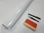 Set autocolant alb lucios 30x500 cm + racletă, cutter, pensetă – pentru cutter plotter, realizare stickere, proiecte DIY crafting și handmade