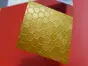 Autocolant auriu Oracal Honeycomb, Orafol, aspect mat, rolă de 62x150 cm