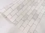 Autocolant perete, MagicFix, imitaţie faianţă albă, 100 cm lăţime