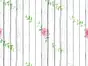 Autocolant lemn gri Dalila, cu motive florale - 120 cm lăţime