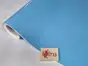 Autocolant mobilă bleu lucios, Kointec 3502, rolă de 100x250 cm, cu racletă din pâslă